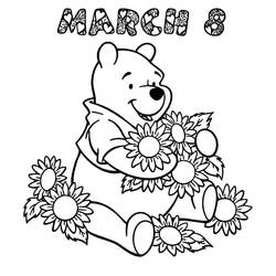 Dibujo para colorear: Día Internacional de la Mujer (Fiestas y Celebraciones) #210992 - Dibujos para Colorear e Imprimir Gratis