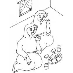 Dibujo para colorear: Eid al-Fitr (Fiestas y Celebraciones) #212956 - Dibujos para Colorear e Imprimir Gratis