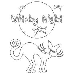 Dibujo Halloween (Fiestas y Celebraciones) #171626 para imprimir y colorear