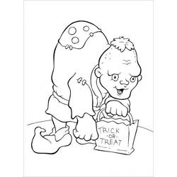 Dibujo Halloween (Fiestas y Celebraciones) #171665 para imprimir y colorear