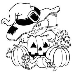 Dibujo Halloween (Fiestas y Celebraciones) #171688 para imprimir y colorear