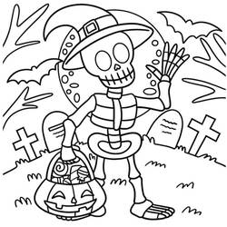 Dibujo Halloween (Fiestas y Celebraciones) #216253 para imprimir y colorear