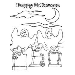 Dibujo Halloween (Fiestas y Celebraciones) #216257 para imprimir y colorear