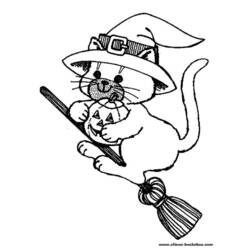 Dibujo Halloween (Fiestas y Celebraciones) #55153 para imprimir y colorear