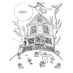 Dibujo Halloween (Fiestas y Celebraciones) #55222 para imprimir y colorear