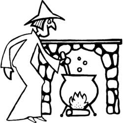Dibujo Halloween (Fiestas y Celebraciones) #55245 para imprimir y colorear