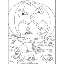 Dibujo Halloween (Fiestas y Celebraciones) #55295 para imprimir y colorear