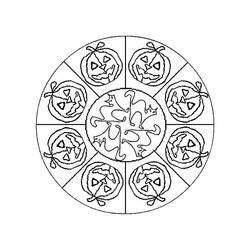 Dibujo para colorear: Halloween (Fiestas y Celebraciones) #55400 - Dibujos para Colorear e Imprimir Gratis
