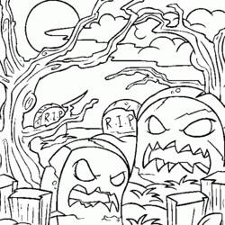 Dibujo Halloween (Fiestas y Celebraciones) #55431 para imprimir y colorear