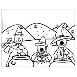 Dibujo Halloween (Fiestas y Celebraciones) #55455 para imprimir y colorear