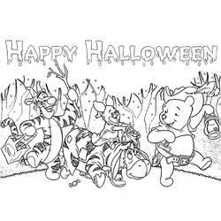 Dibujos para colorear: Halloween Disney - Dibujos para Colorear e Imprimir Gratis