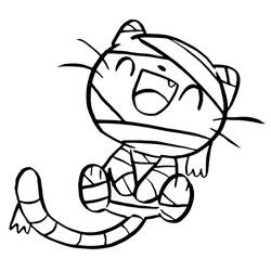 Dibujo para colorear: Halloween para Niños (Fiestas y Celebraciones) #202034 - Dibujos para Colorear e Imprimir Gratis