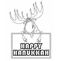Dibujo para colorear: Hanukkah (Fiestas y Celebraciones) #181056 - Dibujos para Colorear e Imprimir Gratis