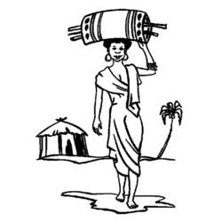 Dibujo para colorear: Kwanzaa (Fiestas y Celebraciones) #60601 - Dibujos para Colorear e Imprimir Gratis