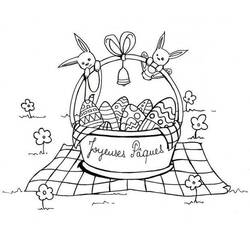 Dibujo para colorear: Lunes de Pascua (Fiestas y Celebraciones) #181267 - Dibujos para Colorear e Imprimir Gratis
