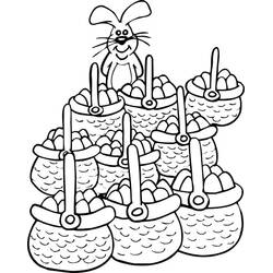 Dibujo para colorear: Lunes de Pascua (Fiestas y Celebraciones) #181276 - Dibujos para Colorear e Imprimir Gratis