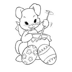 Dibujo para colorear: Lunes de Pascua (Fiestas y Celebraciones) #181286 - Dibujos para Colorear e Imprimir Gratis