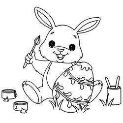 Dibujo para colorear: Lunes de Pascua (Fiestas y Celebraciones) #181287 - Dibujos para Colorear e Imprimir Gratis