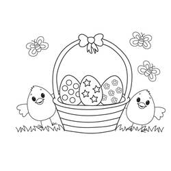 Dibujo para colorear: Lunes de Pascua (Fiestas y Celebraciones) #181294 - Dibujos para Colorear e Imprimir Gratis