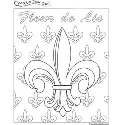 Dibujo para colorear: Mardi Gras (Fiestas y Celebraciones) #60632 - Dibujos para Colorear e Imprimir Gratis