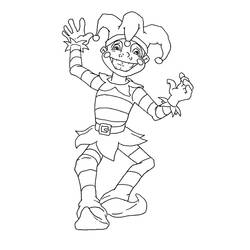 Dibujo para colorear: Mardi Gras (Fiestas y Celebraciones) #60638 - Dibujos para Colorear e Imprimir Gratis