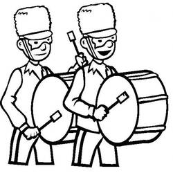 Dibujo para colorear: Mardi Gras (Fiestas y Celebraciones) #60702 - Dibujos para Colorear e Imprimir Gratis