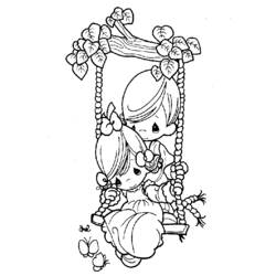 Dibujo para colorear: Matrimonio (Fiestas y Celebraciones) #55995 - Dibujos para Colorear e Imprimir Gratis