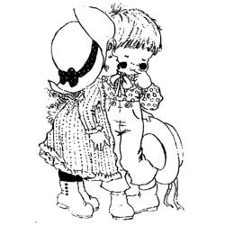 Dibujo para colorear: Matrimonio (Fiestas y Celebraciones) #56066 - Dibujos para Colorear e Imprimir Gratis