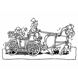 Dibujo para colorear: Matrimonio (Fiestas y Celebraciones) #56067 - Dibujos para Colorear e Imprimir Gratis