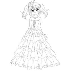 Dibujo para colorear: Matrimonio (Fiestas y Celebraciones) #56148 - Dibujos para Colorear e Imprimir Gratis
