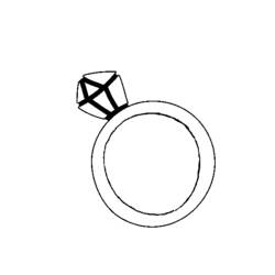Dibujo para colorear: Matrimonio (Fiestas y Celebraciones) #56171 - Dibujos para Colorear e Imprimir Gratis