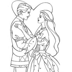 Dibujo para colorear: Matrimonio (Fiestas y Celebraciones) #56338 - Dibujos para Colorear e Imprimir Gratis