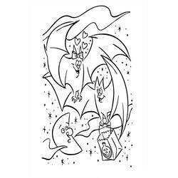 Dibujo para colorear: Murciélago de Halloween (Fiestas y Celebraciones) #200793 - Dibujos para Colorear e Imprimir Gratis