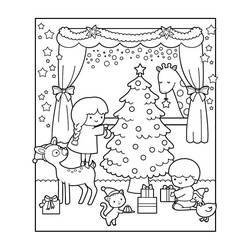 Dibujo Navidad (Fiestas y Celebraciones) #171569 para imprimir y colorear