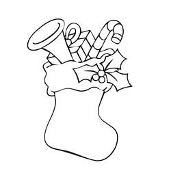 Dibujo para colorear: Navidad (Fiestas y Celebraciones) #54750 - Dibujos para Colorear e Imprimir Gratis