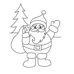 Dibujo para colorear: Navidad (Fiestas y Celebraciones) #54829 - Dibujos para Colorear e Imprimir Gratis