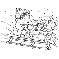 Dibujo para colorear: Navidad (Fiestas y Celebraciones) #54856 - Dibujos para Colorear e Imprimir Gratis