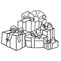 Dibujo para colorear: Navidad (Fiestas y Celebraciones) #54872 - Dibujos para Colorear e Imprimir Gratis