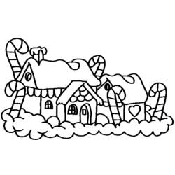 Dibujo para colorear: Navidad (Fiestas y Celebraciones) #54977 - Dibujos para Colorear e Imprimir Gratis