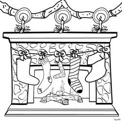 Dibujo para colorear: Navidad (Fiestas y Celebraciones) #55138 - Dibujos para Colorear e Imprimir Gratis