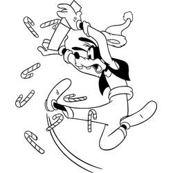 Dibujo para colorear: Navidad Disney (Fiestas y Celebraciones) #204998 - Dibujos para Colorear e Imprimir Gratis