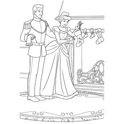 Dibujo para colorear: Navidad Disney (Fiestas y Celebraciones) #205003 - Dibujos para Colorear e Imprimir Gratis