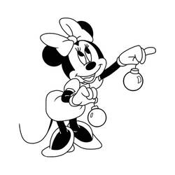 Dibujo para colorear: Navidad Disney (Fiestas y Celebraciones) #205025 - Dibujos para Colorear e Imprimir Gratis