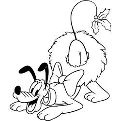 Dibujo Navidad Disney (Fiestas y Celebraciones) #205036 para imprimir y colorear