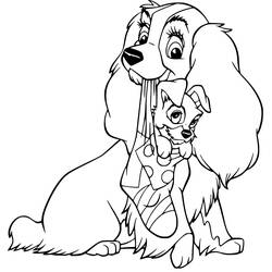 Dibujo Navidad Disney (Fiestas y Celebraciones) #205039 para imprimir y colorear