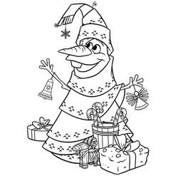 Dibujo Navidad Disney (Fiestas y Celebraciones) #205042 para imprimir y colorear