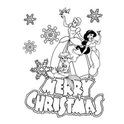 Dibujo Navidad Disney (Fiestas y Celebraciones) #205046 para imprimir y colorear