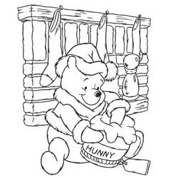 Dibujo Navidad Disney (Fiestas y Celebraciones) #205050 para imprimir y colorear