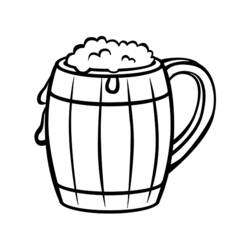 Dibujos para colorear: Oktoberfest - Dibujos para Colorear e Imprimir Gratis