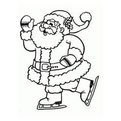 Dibujo Papá Noel (Fiestas y Celebraciones) #174595 para imprimir y colorear